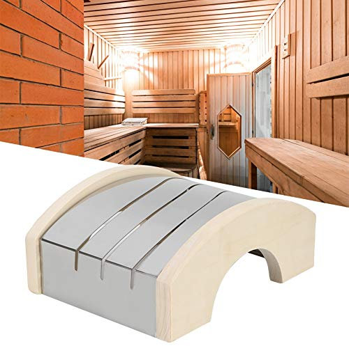 Paralume per Lampada da Sauna, Legno in Acciaio Inossidabile Ad Alta Durezza Antideflagrante, per Forniture per Sauna, 9,4x7,5 Pollici, Uso in Sauna