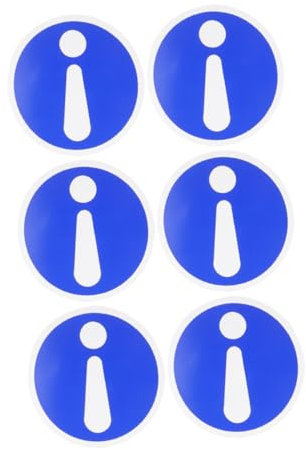 HOMOCONO 6pièces Autocollants Avertissement De Sécurité Étiquettes Adhésives Pour Machines Signes De Précaution Pour Usine Et Entrepôt Alertez Aux Dangers Potentiels Divers