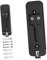 UKCOCO Doorbell Back Panel Outdoor Mounting Brake Blink Doorbell Mount Crib Doorbell Camera Mount Doorbell Backplate Door Bell Bracket Receiver Pole Car Wire Ties Chime Tilt Black Plastic