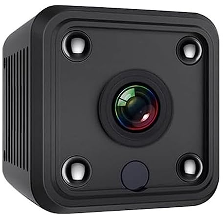 Janasiba 4K 1080P HD Mini-ÜBerwachungskamera Innen, WiFi-Kamera, Live-ÜBertragung, Handy-App, Kamera Innen mit A