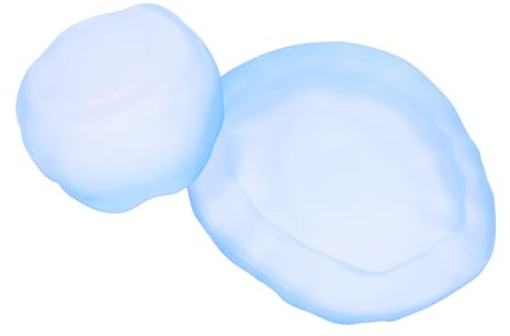 HAPINARY Glas-schälchen für Hautpflege Präzises Mischwerkzeug für DIY und Ätherische Öle Klares Langlebiges Glas Leicht zu Reinigen für Salon und Zuhause