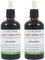 2X 100 ml Lugolsche Lösung 5% Jodlösung | Inhaltsstoffe in pharmazeutischer Qualität | 15% Lugols Liquid Formulierung | 5 Prozent elementares Jod und 10% Kaliumjodid | Braunglas Pipette | Heiltropfen®