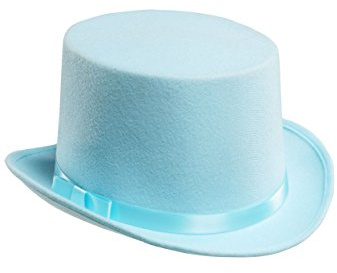 Fun Costumes Blue Tuxedo Top Hat Standard