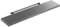 Casaria® Wandregal Holz Grau Hängeregal mit Halterung 15kg Tragkraft Küche Wohnzimmer Flur Schweberegal Bücherregal Regalbrett Schwebend Matt 110cm