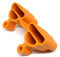 JUSNOVA 10er Paket Spezialkappen orange | OHNE Bolzen | (8 x 35 mm orange) 1067