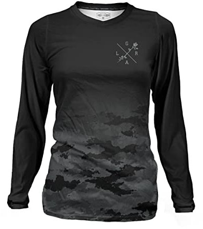 Loose Riders Girls MTB-Jersey Langarm Cult of Shred Schwarz Gr. M