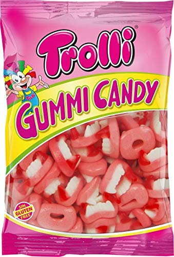 Dents de Dracula - Bonbons gélifiés - Trolli - 1 Kg