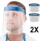 Blumax Gesichtsschutz-Schirm Augenschutz Spuck-Schutz Face-Shield Schutzschild Gesichtsschirm (2)