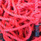 Loggyland Kletternetz 2,00 Meter hoch, 0,75 Meter breit, Verschiedene Netzfarben zur Auswahl HxB 2,0x0,75 ohne Holzkonstruktion (HELLGRÜN) (rot)