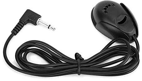 Kuuleyn Microfono per Auto, Microfono da 3,5 mm, Microfono per Auto Audio, Microfono per Auto Mini, Microfono per autoradio, Microfono Esterno Mini da 3,5 mm per autoradio GPS Bluetooth Radio Dvd