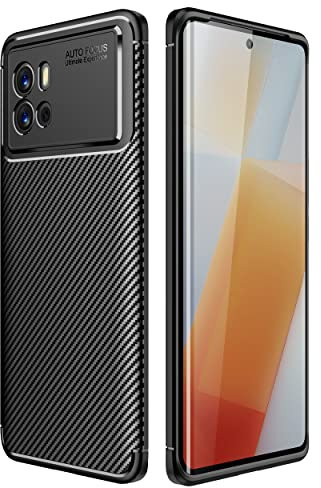 Wuzixi Hülle für vivo iQOO 9 Pro. Stoßfest, Weiches und Dünnes Silikonhülsen-Design, Gegen Kratzer, Schutzhülle für vivo iQOO 9 Pro.Schwarz