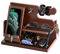 Regalo Uomo Compleanno Docking Station in legno per smartphone Supporto portafoglio Supporto orologio Regalo per Uomo Marito Moglie Regalo per Papà Compleanno Festa Del Papà Idea Regalo Regalo Padre