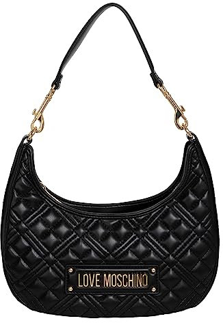 Love Moschino Damen Jc4068pp1hla000 Schultertasche, Nero