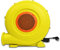 Froadp 450W Ventilateur d'air du Château Gonflable Pompe Gonfleur Electrique Portable avec Poignée et Piquet de Terre 1750Pa Faible Bruit Souffleur pour Jeux Gonflables (Jaune+Orange)