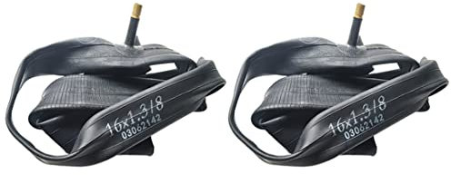 Duendhd 2 Packungen Fahrrad Reifen SchläUche 16X1-3/8AV Fahrrad Reifen für Faltrad Rennrad