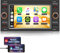 iFreGo 7 pollici 2 DIN Android Autoradio Carplay, Radio per Ford Focus/C-max/S-max/Galaxy/Fusion/Transit Connect,Radio DAB, Bluetooth,USB,AUX,WiFi,FM,Telecamera Posteriore,Controllo del volante