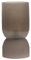 Light & Living LED-Tischlampe - Braun - Glas - H 28 cm - batteriebetrieben
