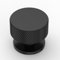 9BUILD 10 Pack Matte Black Cabinet Knobs Single Hole Knurled Handles Drawer & Cupboard Knobs UK0045