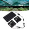 Topyond Kit De Ventilador Solar De 20 W, Diseño De Ventilador Dual, Energía Solar De Bajo Consumo para Invernaderos, Casas Rodantes, Hogar De Mascotas, Ventilación Y Refrigeración