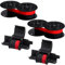 Fuyoooo Universal-Farbband für Gr24br und kompatibles Farbband, Ersatz für Ir40t, Schwarz und Rot, 4