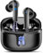 Bluetooth Kopfhörer, Kopfhörer Kabellos Bluetooth 5.3 In Ear Kopfhörer mit 4 ENC Mic, 40H HiFi Stereo Bass Sound Wireless Kopfhörer Noise Cancelling Earbuds IP7 Wasserdicht Ohrhörer USB-C LED Anzeige