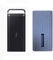 T5 EVO Étui de protection en silicone pour disque dur Samsung Mobile T5 EVO SSD, manchon anti-rayures doux (gris clair)