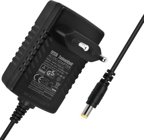TalentCell AC/DC 12,6V/2A Lithium-Akku-Ladegerät für 3S 12V wiederaufladbare Li-Ionen-Akkus