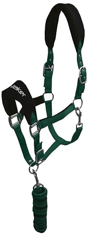 John Whitaker Unisex Club Halfter und Führstrick Set Green Cob, grün, Cob