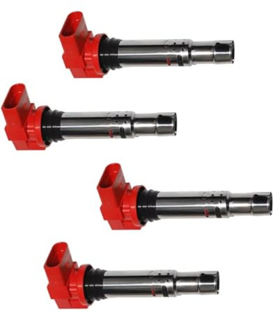 GYTTAK Zündspule Kompatibel Mit VW Für Bora Für Variant Für Golf IV 1.6 16v 2000 2001 2002 2003 2004 22005 4-teilige Automotoren-Zündspulen Zündspulen 036905715E