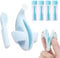 5 Stück Kontaktlinsen Einsetzhilfe,Kontaktlinsensauger,Hochwertiges Silikonmaterial,Einzelverpackung,Sicher und Hygienisch,Geeignet für Reisen und Den Täglichen Gebrauch
