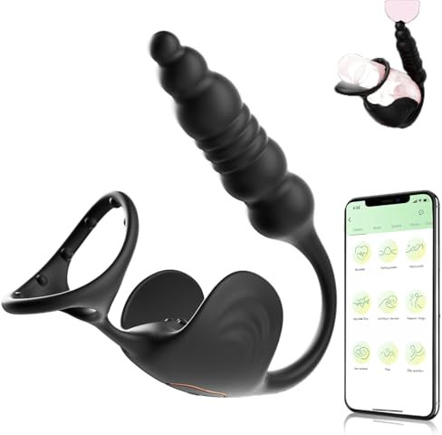 TOUNID Prostata Vibratoren Massager Massagegerät Stimulator Analplug Buttplug Anal Toys Herren Vibrator APP FernbeDienung mit 9 Vibration Sex Toyset Plug Für Männer Frauen Extrem Den Mann Anfänger