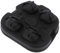 ULTECHNOVO 1Pc Pumpkin Shaped Ice Mold Halloween Ice Cube Tray for Cold Drinks Whiskey and Cocktails Easy Release Black Design for Parties and Fun