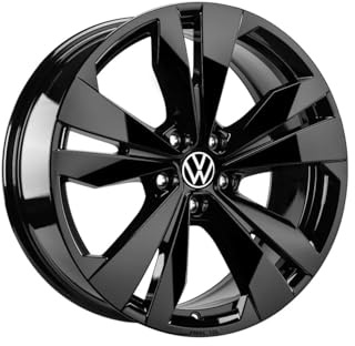 Volkswagen ID.7 Leichtmetallfelge Loen, Aluminium-Magnesium-Silizium, Schwarz, 19 Zoll, Wintertauglich, 8,0J x 19, 5x112mm, ET45, 535mm
