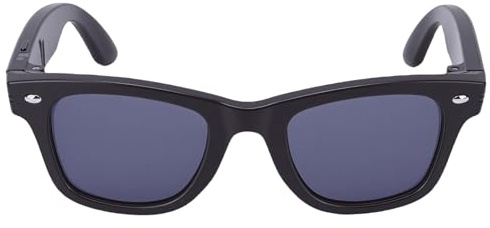 Fockety Intelligente Brille, Echtzeit-Übersetzung 5.3 Bluetooth Musik Sonnenbrille mit Lautsprecher, AI Brille, Kabelloser Kopfhörer für Gaming, Reisen, Besprechungsnotizen, Kopfhörer
