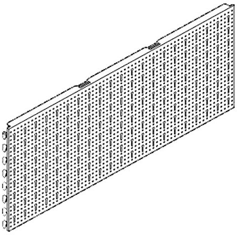 Tegometall Lochwand Schlüssellochung L 100 H 40 Tego 13429324
