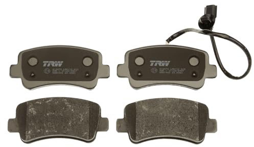 TRW GDB1903 Brake Pad Set of 4 Compatible for Renault Master III Van (FV) 2010 - Rear Axle and Other Vehicles
