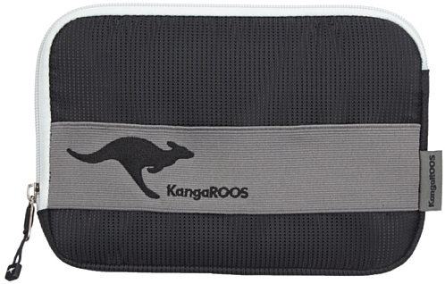 KangaROOS Horten I-PAD Mini B0285, Unisex-Erwachsene Messengertaschen, Schwarz (Black), 15x22x2 cm (B x H x T)