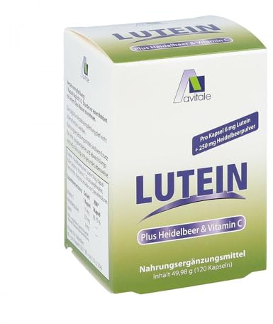 Lutein Kapseln 6 mg + Heidelbeer 120 stk