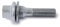 H&R Tornillo de Rueda Plano con Arandelas M12x1.25 - Longitud 59mm (PE. Compatible con Citroën, Peugeot)