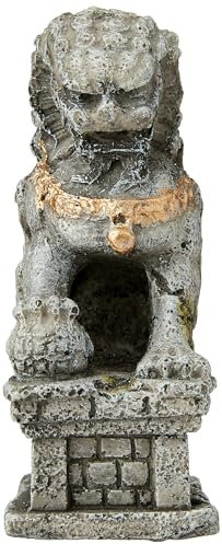 CROCI Chinois Tuteur Lion Décoratif pour Aquariophilie Taille S