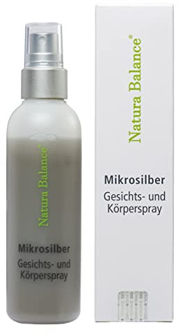 Microsilber Gesichts- und Körperspray 100 ml Spray Microsilver Mikrosilber Silberspray BG Aftersun Sonnenbrand Silbercreme vegan Made in Germany