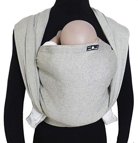 Didymos tta-841-008 Babytragetuch, größe 8, XXL, grau/silber