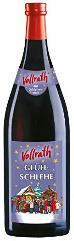 Vollrath Glüh-Schlehe Glühwein aus Schlehenwein 3 x1,0 Liter