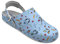 AWC Damen Berufsschuhe Tiefbett, Farbe: hellblau/Medizin, Größe: 40