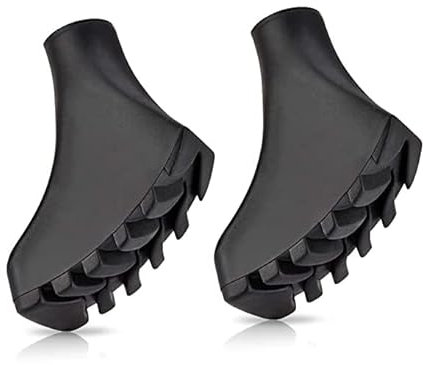 2 Stück für LEKI Gummipuffer für Wanderstöcke / Trekkingstöcke für alle gängigen Gummipuffer Pads / Trekkingstöcke / Asphalt / Kies / Berge / Wanderstöcke Zubehör …