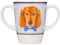 Rosa Lifestyle Tasse en mélamine à deux poignées pour chien – Légère 126 g, capacité de 400 ml – Aide à la mobilité quotidienne pour les personnes âgées, la démence, les tremblements, l'arthrite et la