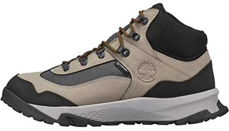Timberland Lincoln Peak Lite Mid F/L WP, Scarpone da Trekking Uomo, Medium Grey Leather, 42 EU