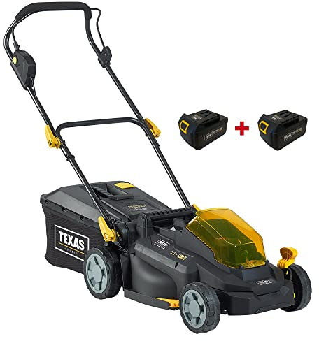 TEXAS Akku Rasenmäher Razor 3300Li (33 cm Arbeitsbreite, Mulchfunktion, 30 Liter Fangkorb, Texas 18 Volt Akkusystem, inkl. Ladegerät und 2 Akkus mit 3Ah)