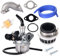 Riloer Moto Dune Buggy 70-110CC 19MM PZ19 Tubo di aspirazione carburatore Filtro aria Combinazione Suit, diametro aspirazione 19 mm/0,75 pollici
