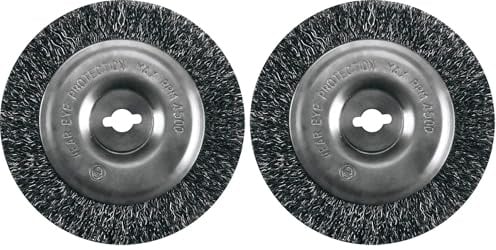 Einhell Original Replacement Steel Brush, Grout Cleaner Accessory, Cleaning Width 15mm, Suitable for Einhell Electric and Cordless Grout Cleaners (Pack of 2)